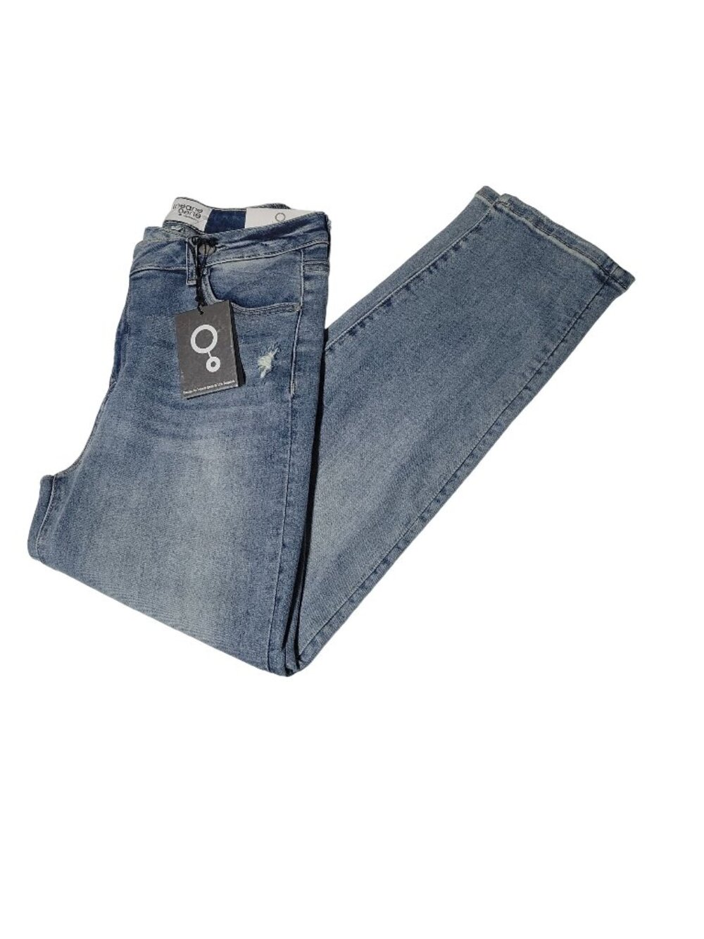 Insane Gene Hi-Rise Girlfriend Jeans Womens Size 28 Stretched Light Wash Denim